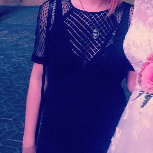 French Connection Black Cocktail Dress - Picture 9 of 9